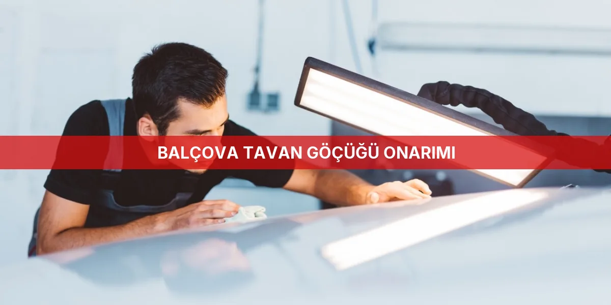 Balçova Tavan Göçüğü Onarımı